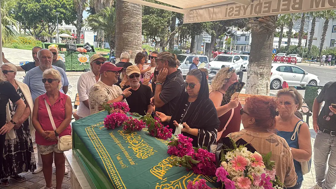 Selçuk Alagöz için Bodrum'da tören düzenlendi