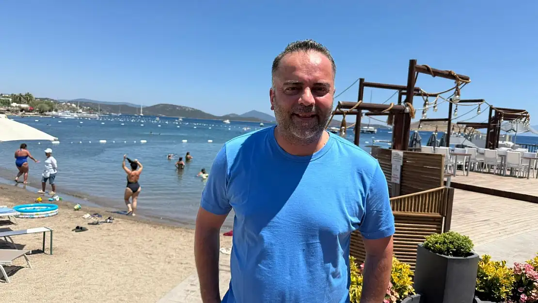 Semih Şentürk, Bodrum'da basın mensuplarına açıklamalarda bulundu.