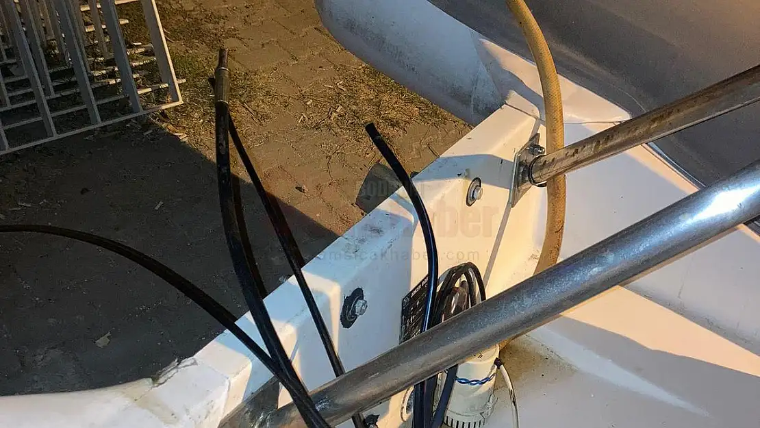 Şişme Botun Yüzbinlerce Lira Değerindeki Motorunu Çaldılar