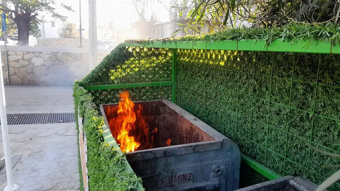 Soba Küllerinden Çıkan Yangına Müdahale Edildi