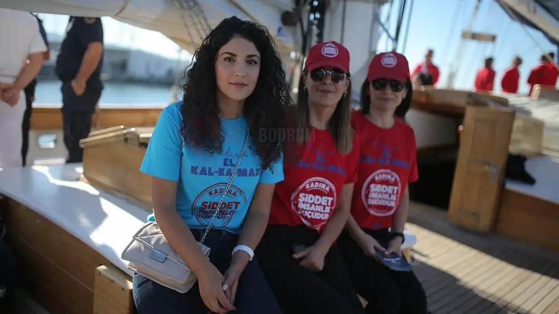 STS Okul Gemisi Yelkenlerini KADES İçin Açtı