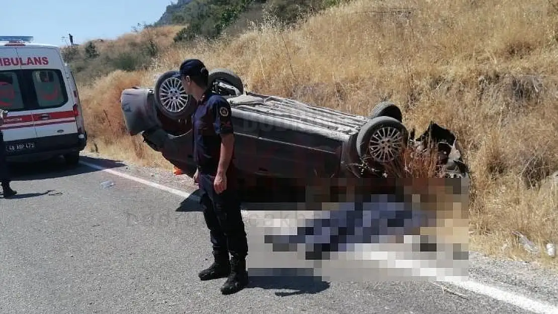 Takla Atan Araçta 1 Kişi Öldü, 4 Kişi Yaralandı