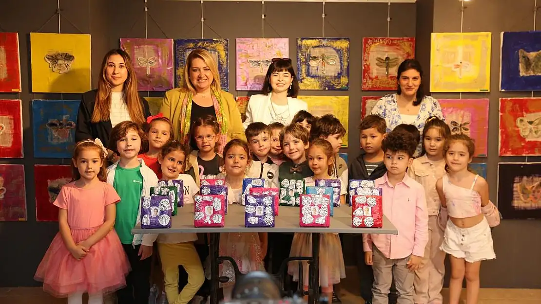 TED'li Küçüklerin Sanat Sergisi Dibeklihan Kültür ve Sanat Köyü'nde
