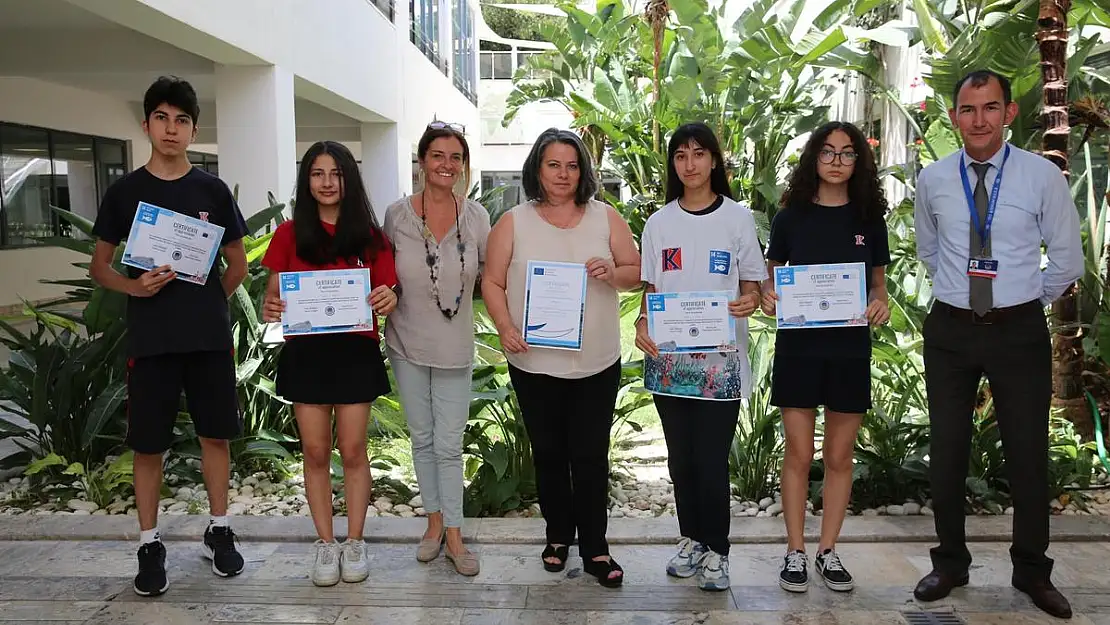 TED'li Öğrencilere Bir Ödül de AB Network of European Blue School'dan