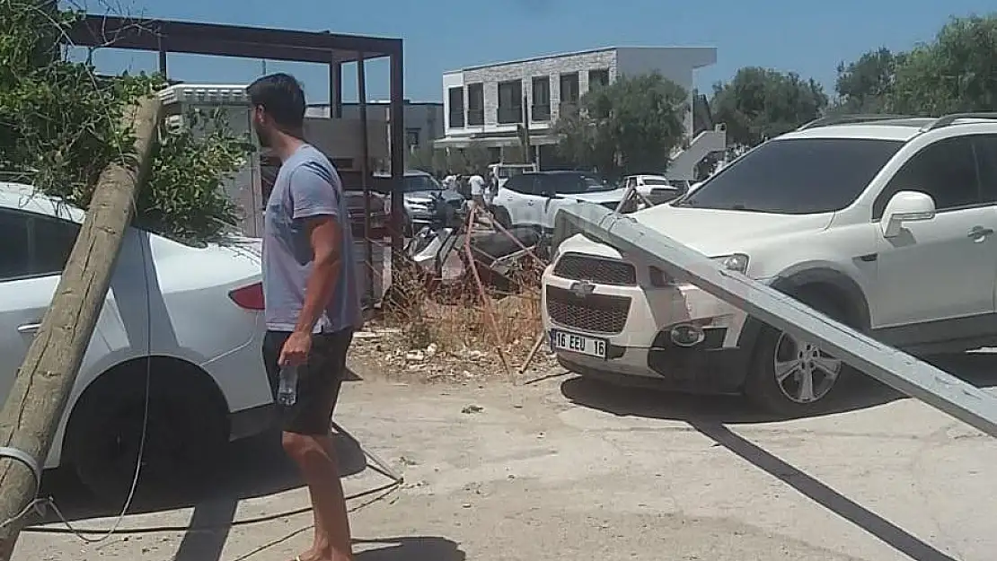 Telleri Koparan Motoryat 1 Kişinin de Yaralanmasına Sebep Oldu