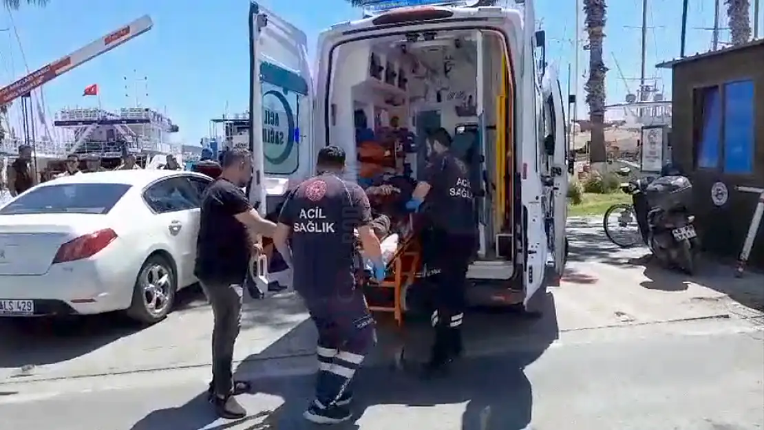 Ters Yönde Giden Sürücü Yaralandı