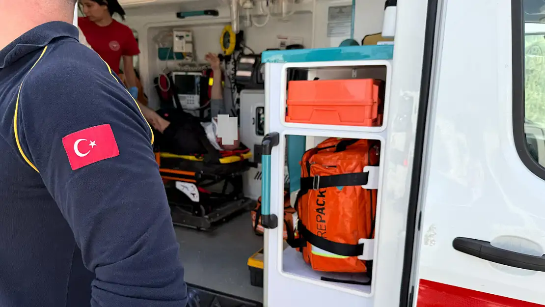 Ters yönden gelen araç kazaya neden oldu: 1 yaralı