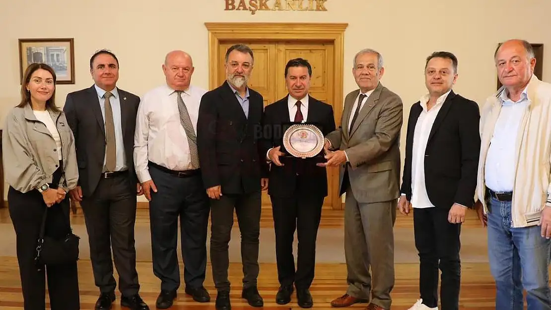 TGF Heyeti Muğla Büyükşehir Belediye Başkanını Ziyaret Etti