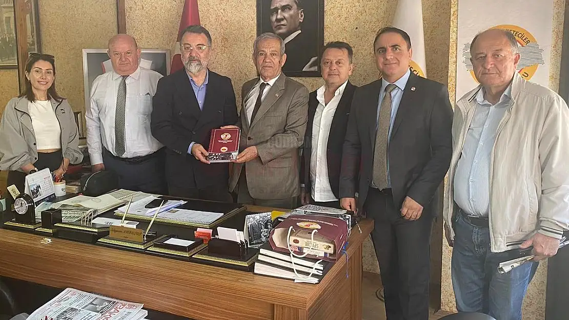 TGF Heyetinden Muğla Gazeteciler Cemiyetine Ziyaret