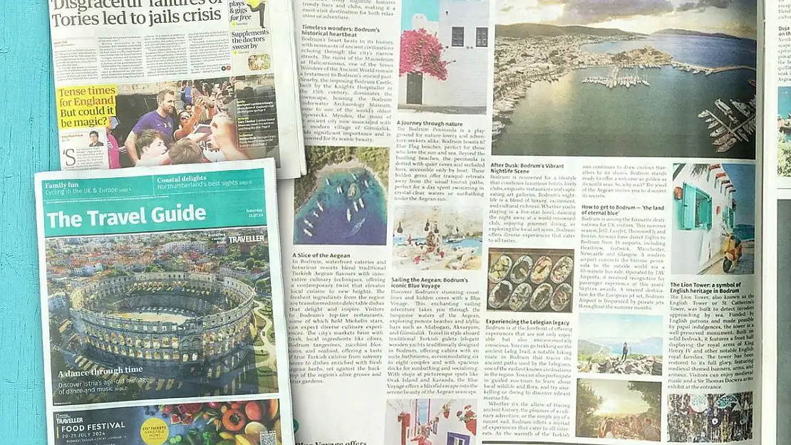 The Guardian'dan Özel Ek: 'Bodrum: Sonsuz Maviliklerin Ülkesi'