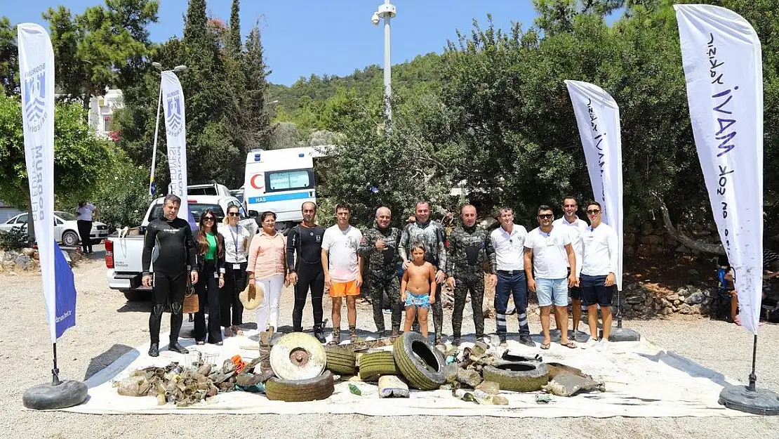 Torba'da Deniz Dibi Temizliği