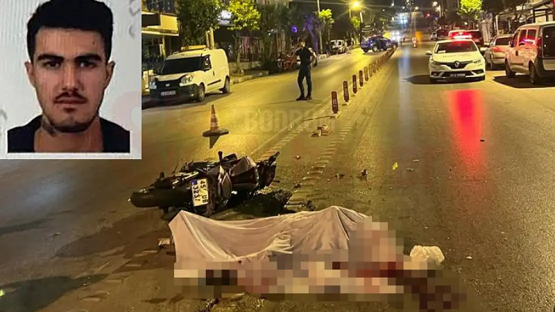 Trafik Kazası Sonucu Genç Motorcu Hayatını Kaybetti