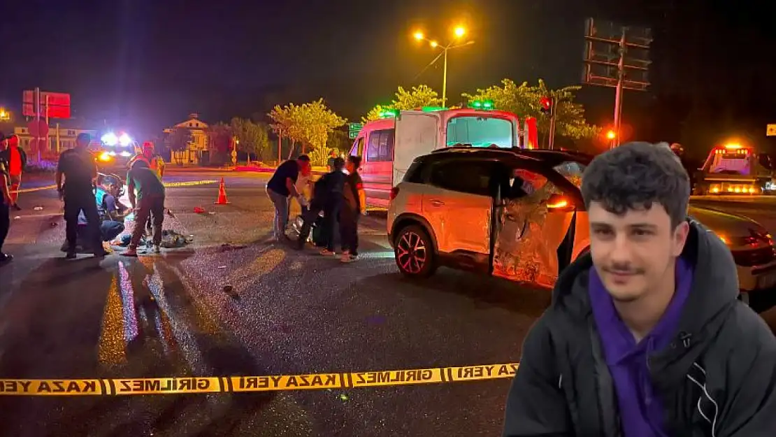 Trafik kazasında 21 yaşındaki genç hayatını kaybetti !