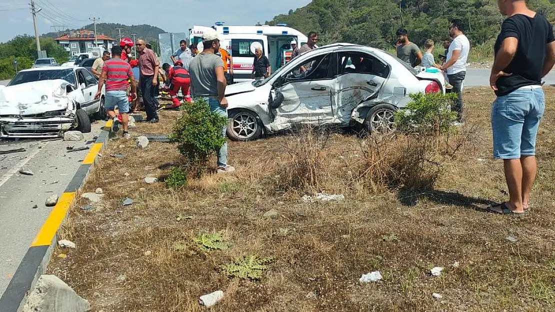 Trafik Kazasında 4 Kişi Yaralandı