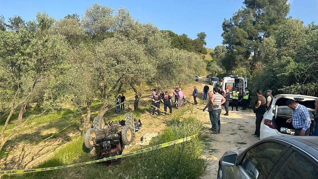 Traktör Kazasında  Bir Kişi Hayatını Kaybetti