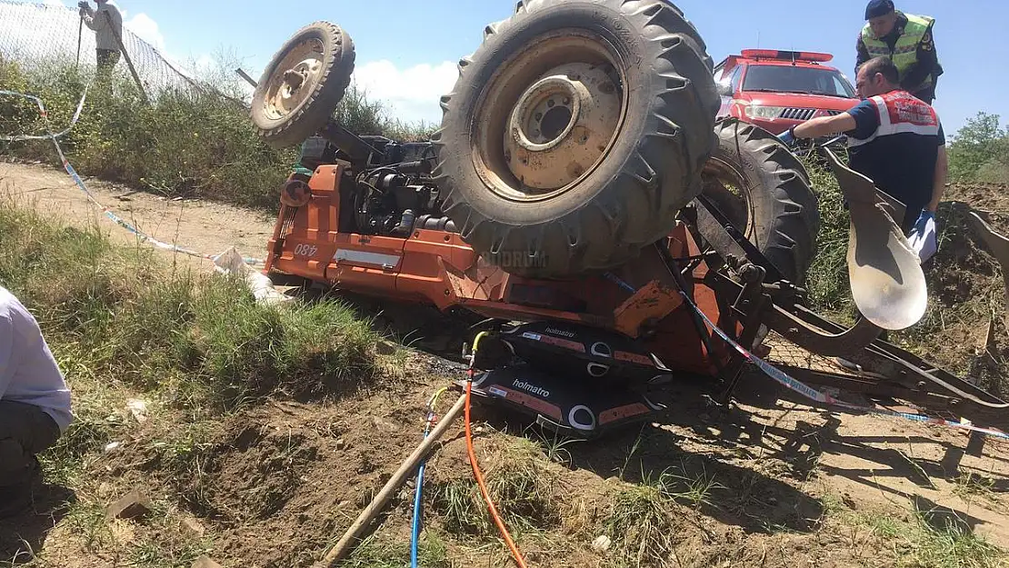 Traktör Kazasında Bir Kişi Hayatını Kaybetti