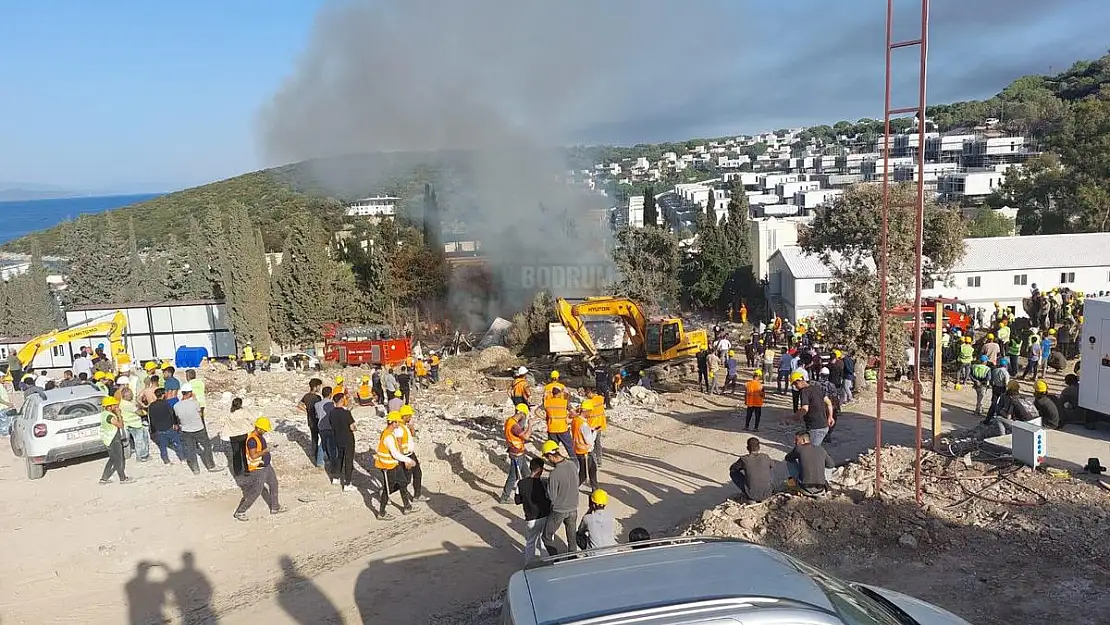 Tükbükünde Yangın Çıktı