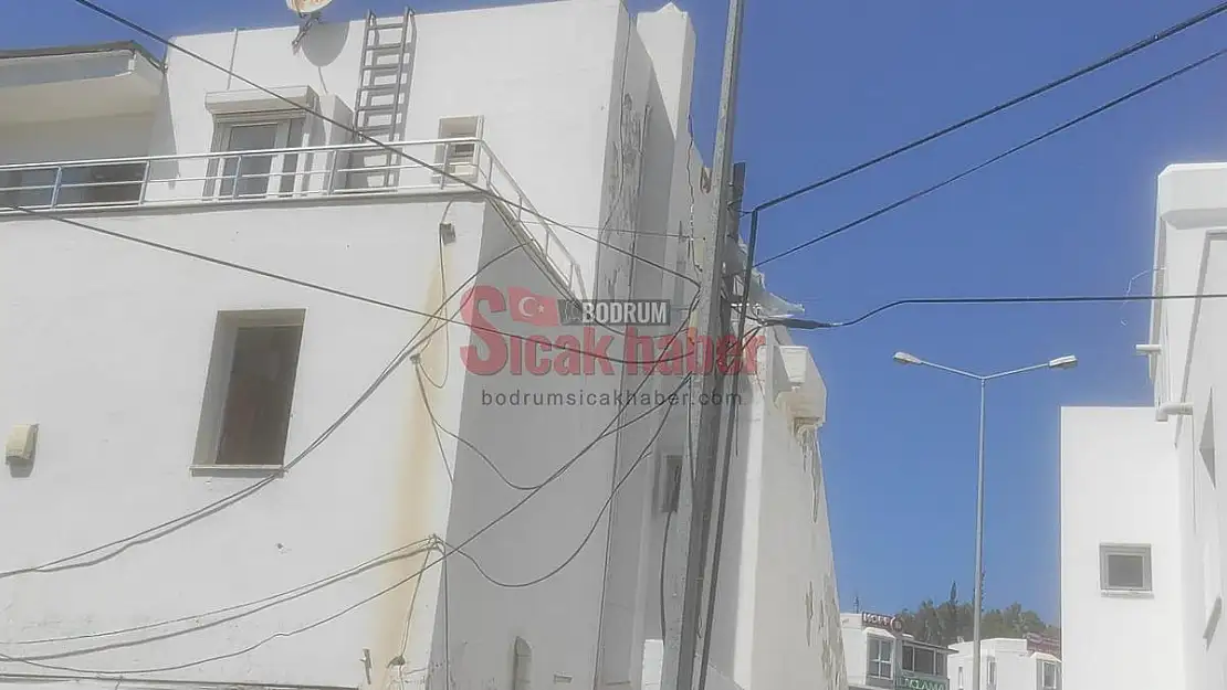 Turizm Bölgesi olan Bodrum'da Türk Telekom'a yakışmayan görüntüler