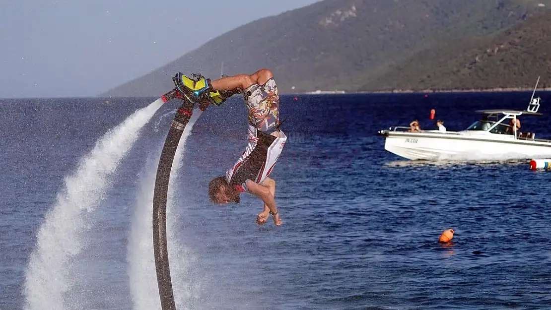 Türkiye Sujeti ve Flyboard Şampiyonası Bodrum'dan Başladı