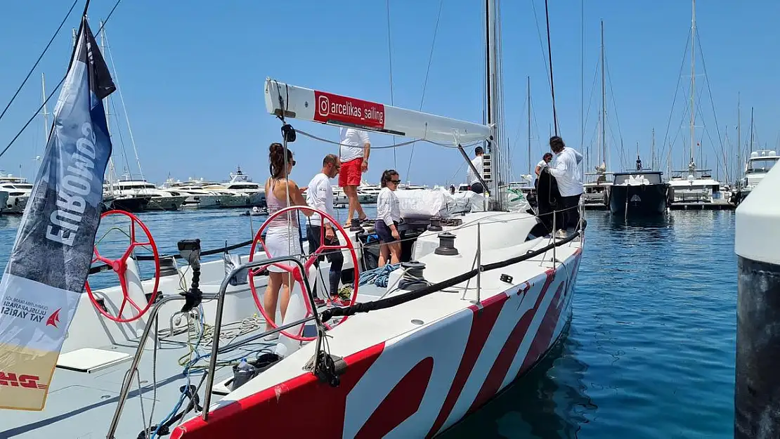 Uluslararası Yat Yarışları'nda ilk Tekne Bodrum'a Ulaştı