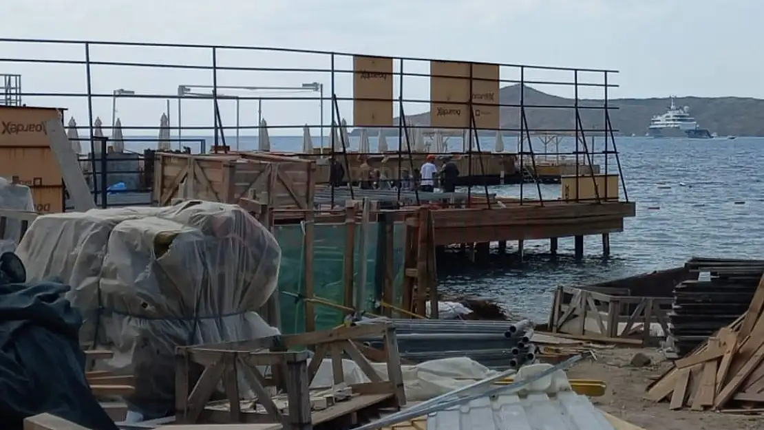 Ünlü Restoran Yasaklara Rağmen İnşaat Faaliyetlerine Devam Ediyor