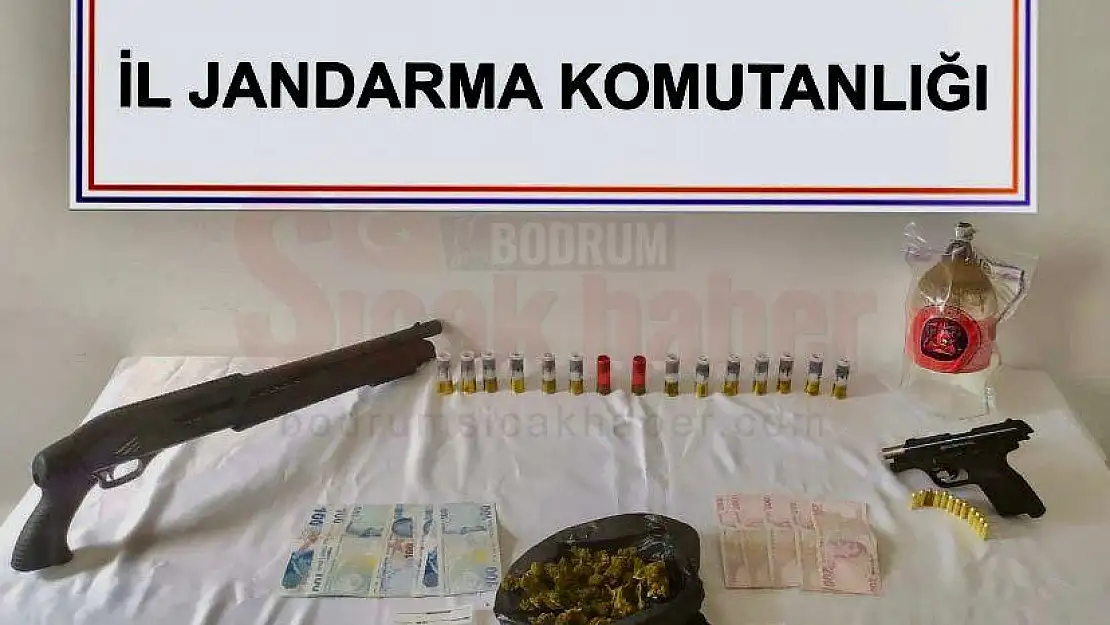 UYUŞTURUCU MADDE VE SİLAHLARLA İLE YAKALANDILAR