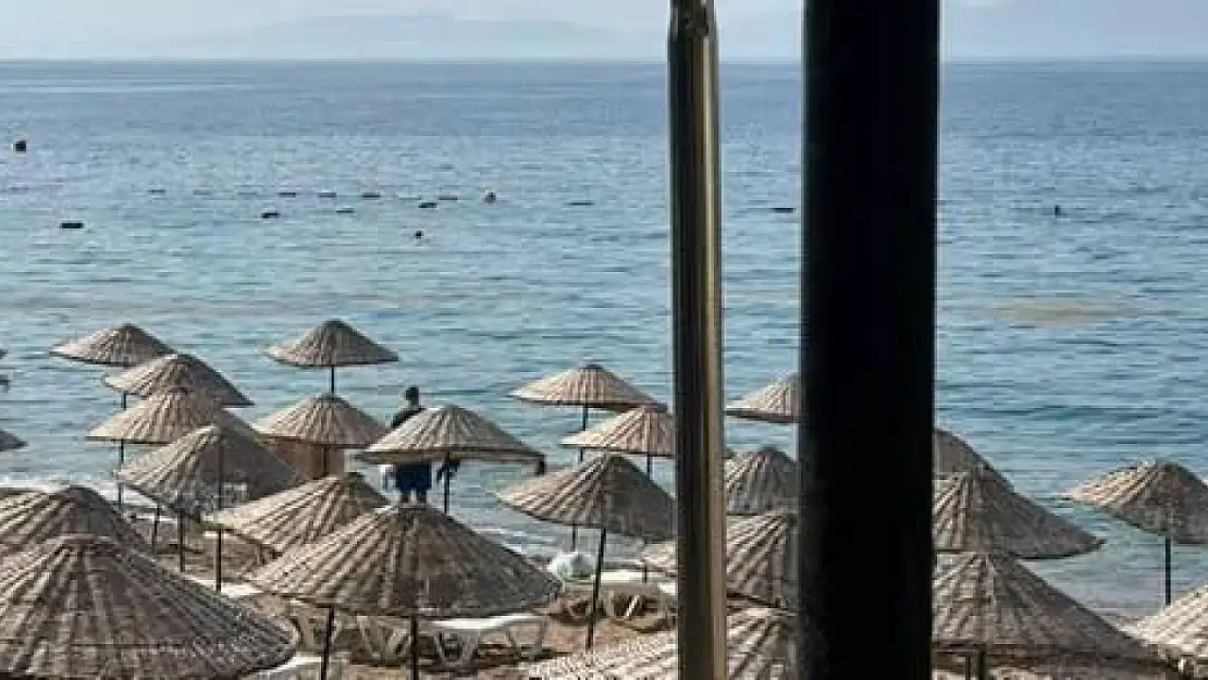 Yalıçiftlik sahilinde sintine skandalı