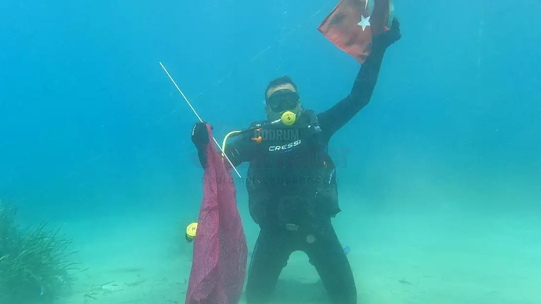 Yalıkavak'ta Deniz Dibi Temizliği