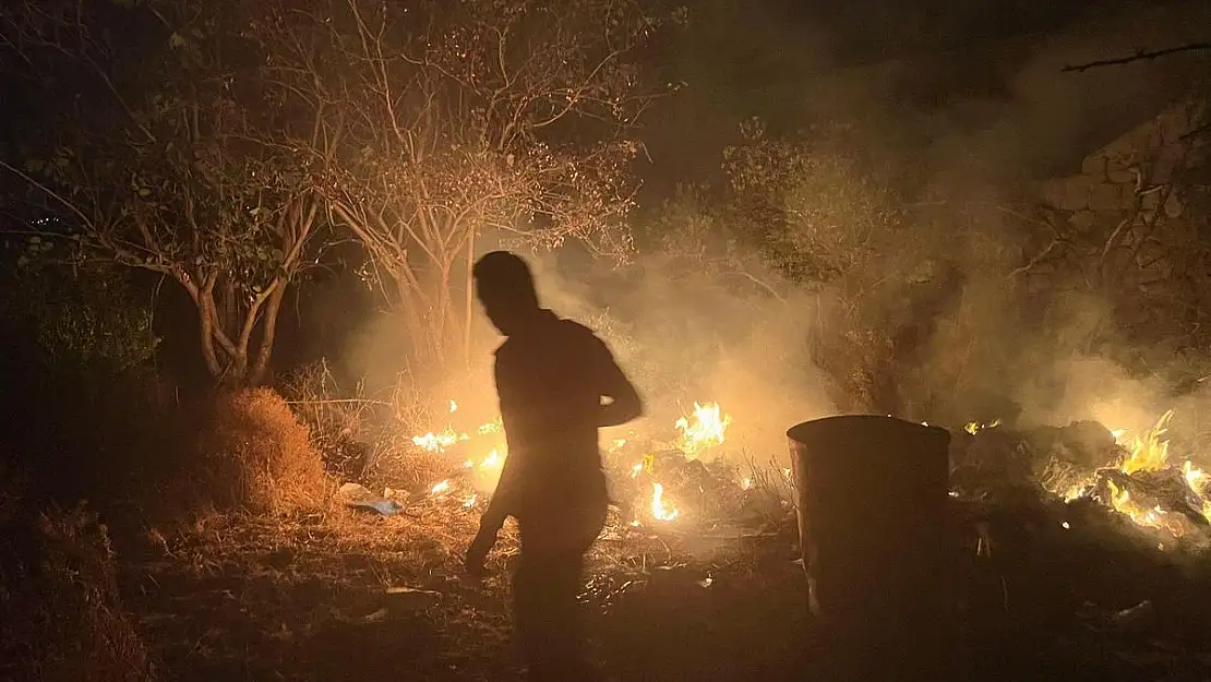 Yalıkavak'ta Ormanlık Alanda Yangın Çıktı