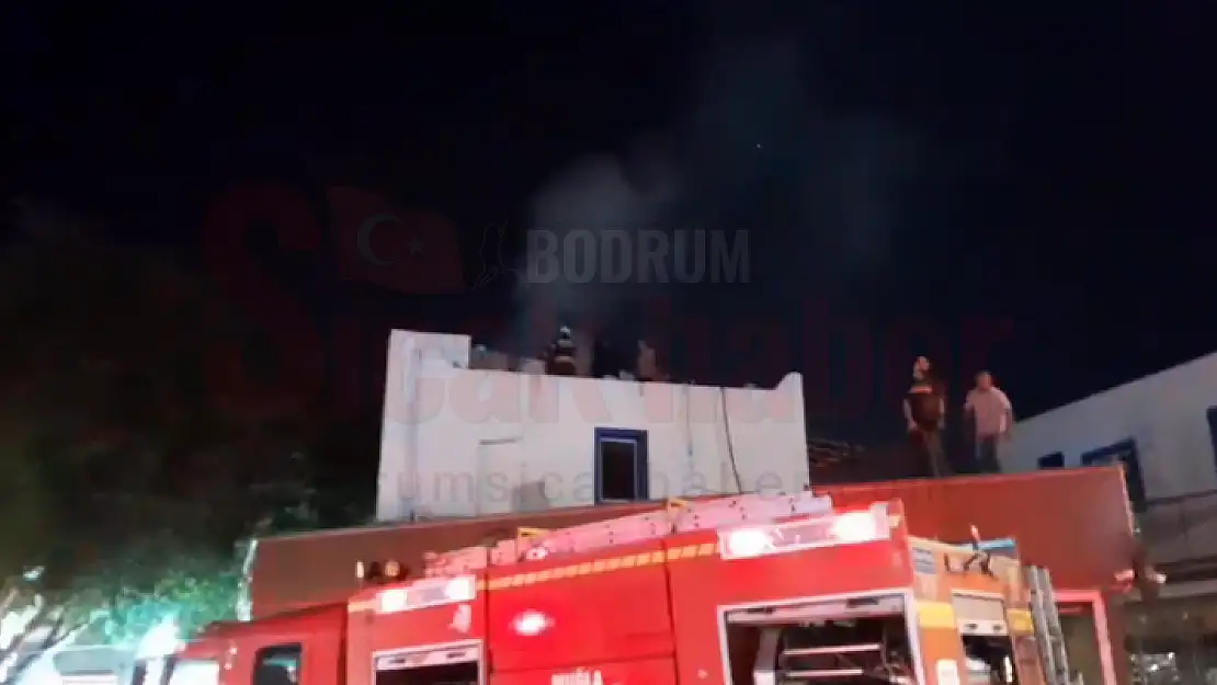 Yangın Kısa Süreli Panik Yaşattı