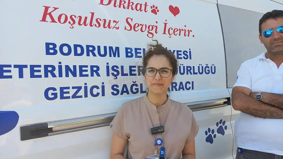 Yaralı Hayvana Sahip Çıkan Bodrum Belediyesine Vatandaştan Teşekkür