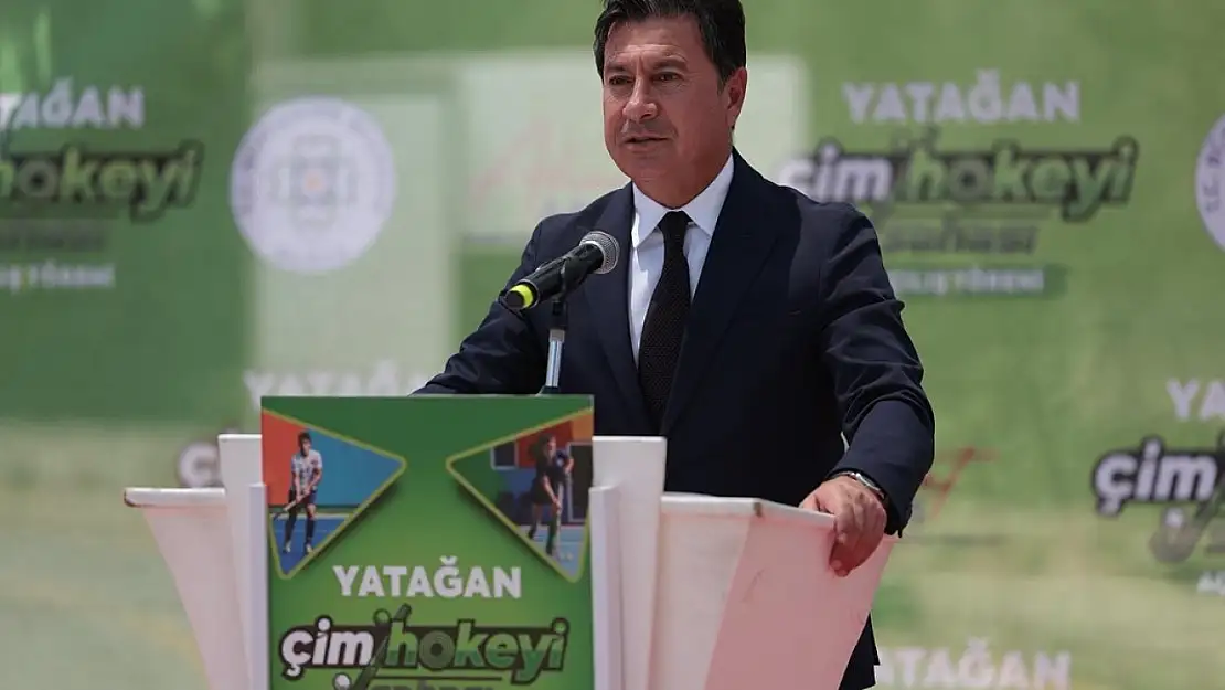 Yatağan'a çim hokeyi sahası açıldı
