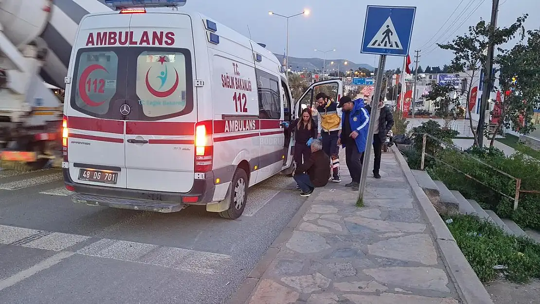 Yayaya Çarpmamak İçin Kaza Yaptı