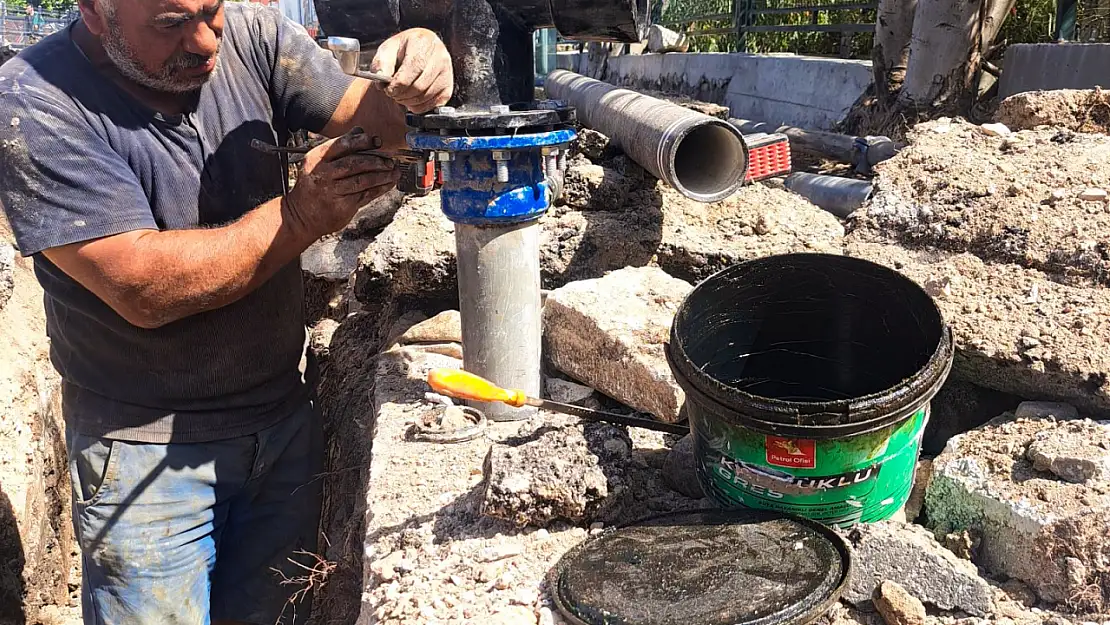Yeni hatla kesintisiz ve güvenli içme suyu geliyor