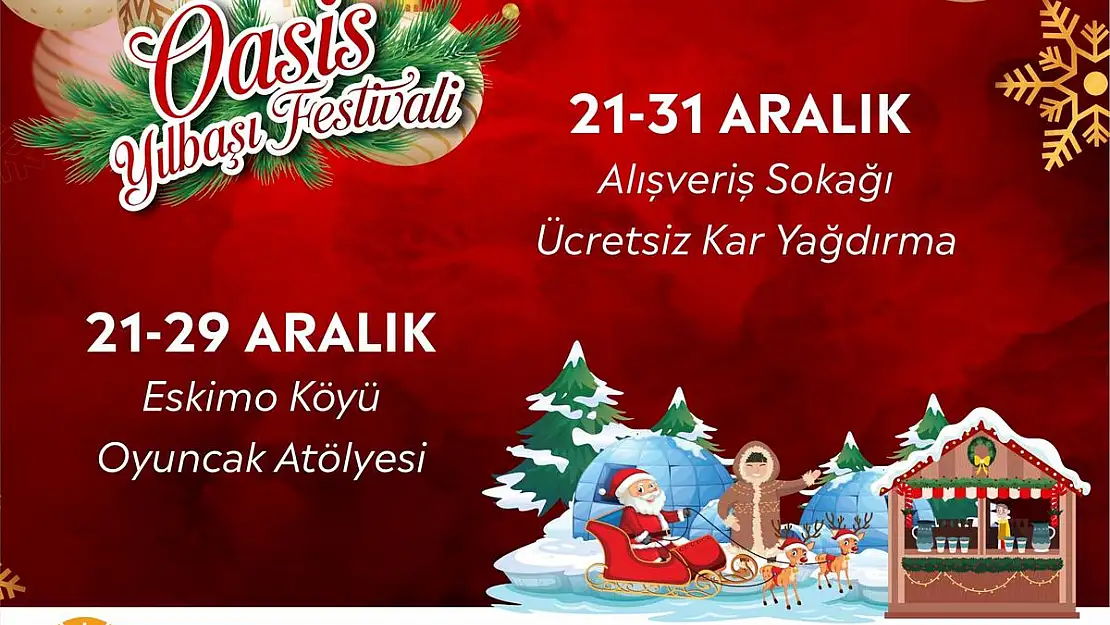 Yeni Yıl Coşkusu Bu Sene de Oasis Bodrum'da