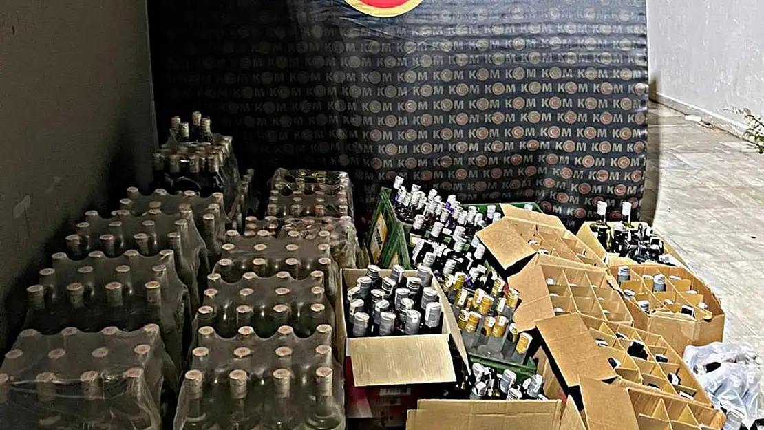 Yeni Yıl Öncesi Sahte ve Kaçak Alkol Operasyonu