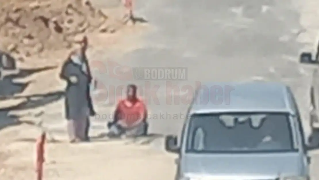 Yerde Yatan Vatandaşı Görenler Panik Yaşadı