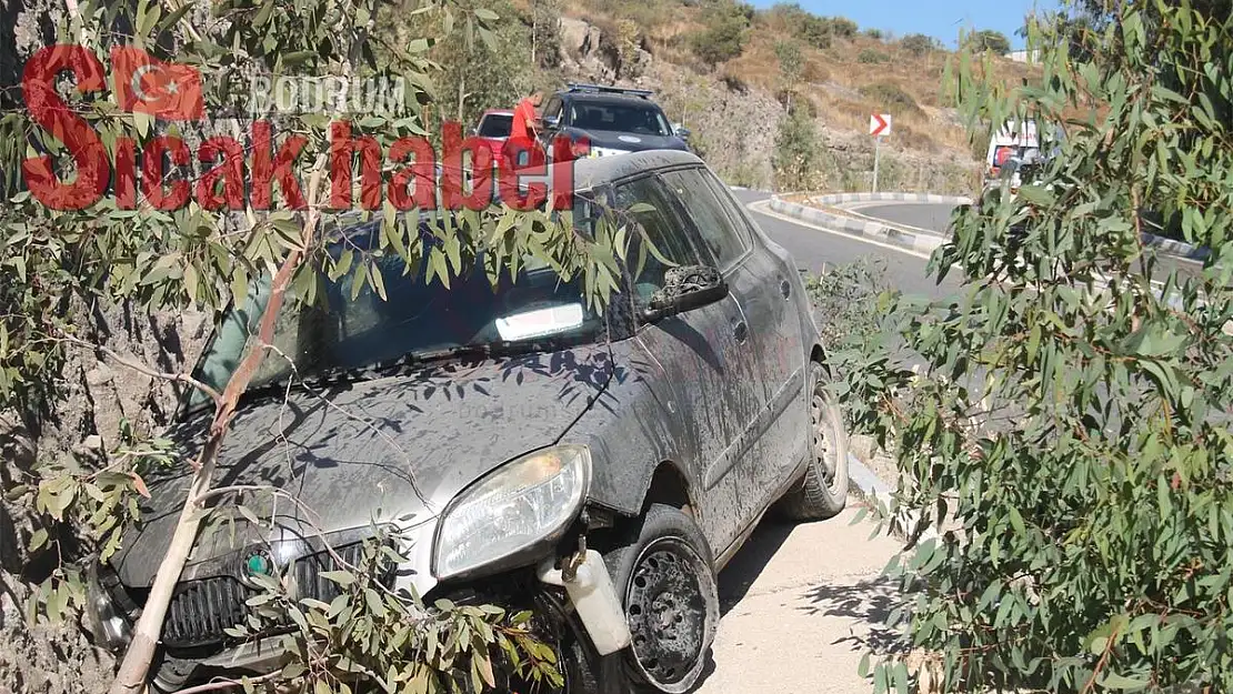 Yoldan Çıkan Araç 30 Metre Uçtu!