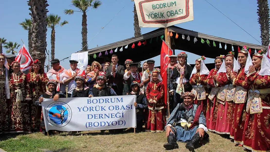 Yörükler Bodrum'da ki Festivalde Buluştu