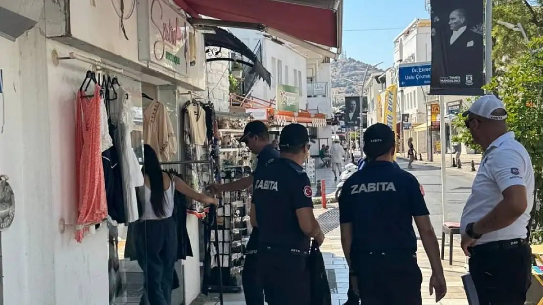 Zabıta ekipleri denetimlerini sürdürüyor