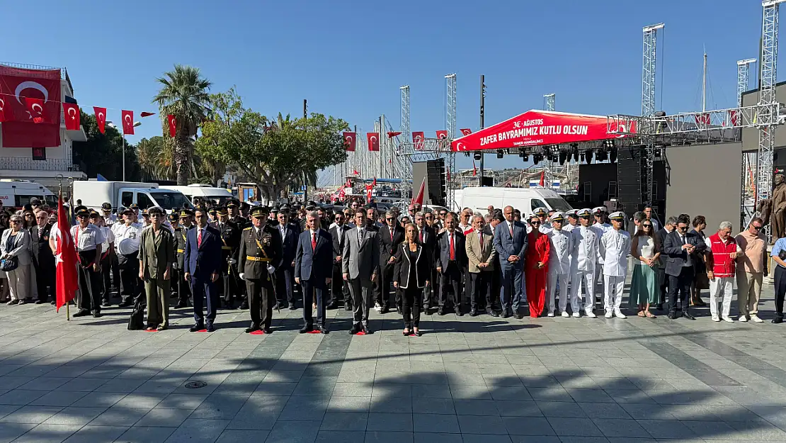 Zaferin 103. yılı Bodrum'da anıldı !