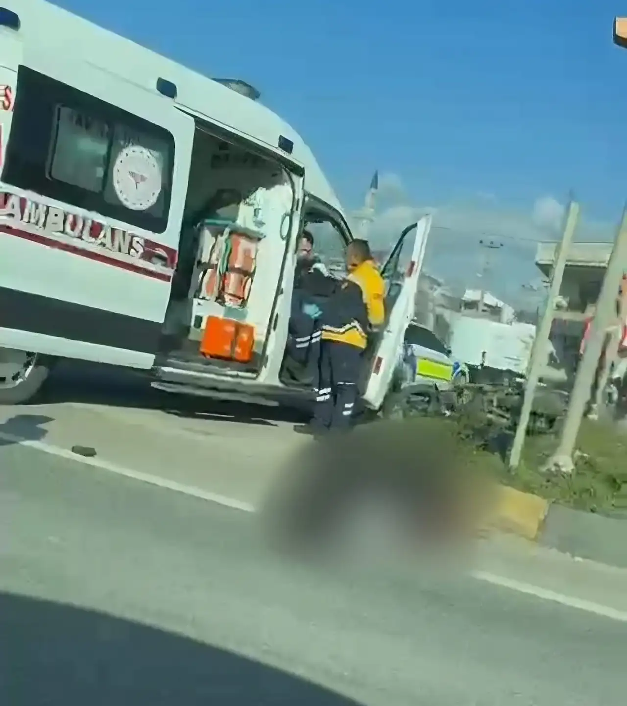 Eski İl Sağlık Müdürünün Şoförü kazada hayatını kaybetti