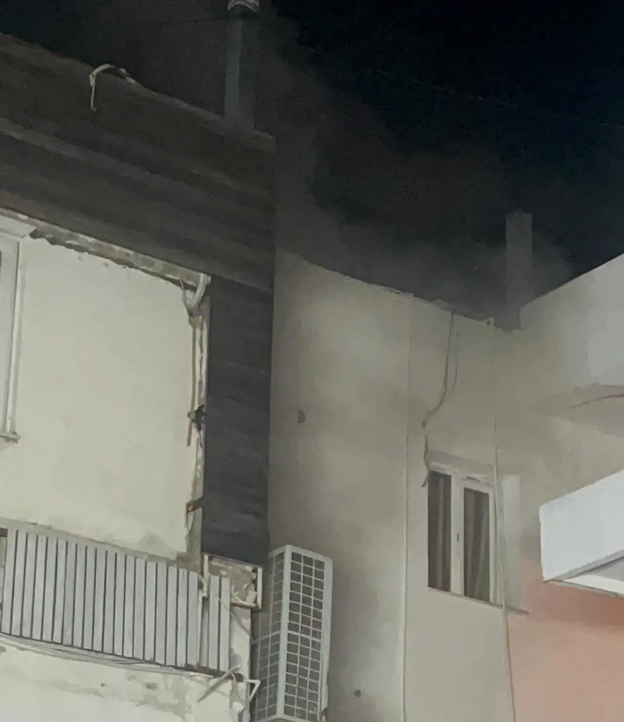 Gümbet'te Lojman yangını korkuttu