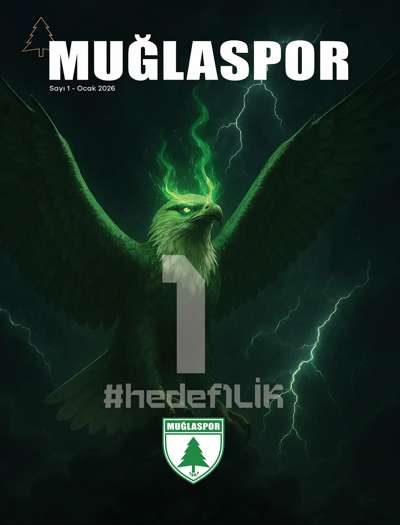 Rıdvan Dilmen Muğlaspor'un dergisinde