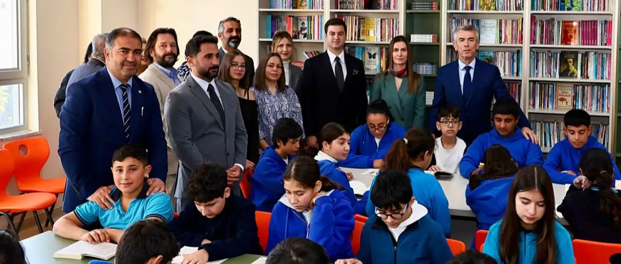 Okullarda kütüphane sevinci