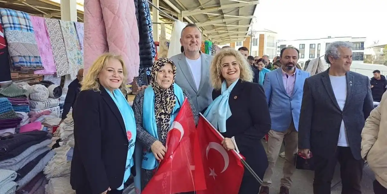 MHP Bodrum İlçe Başkanı Galipoğlu Pazar esnafıyla buluştu