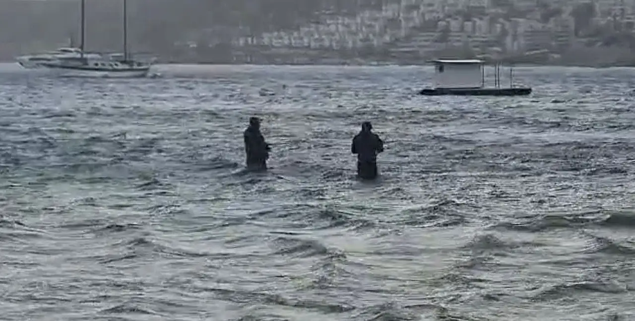 Bodrum'da şiddetli fırtına