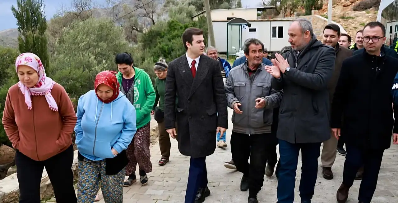 Başkan Mandalinci'den saha ziyareti