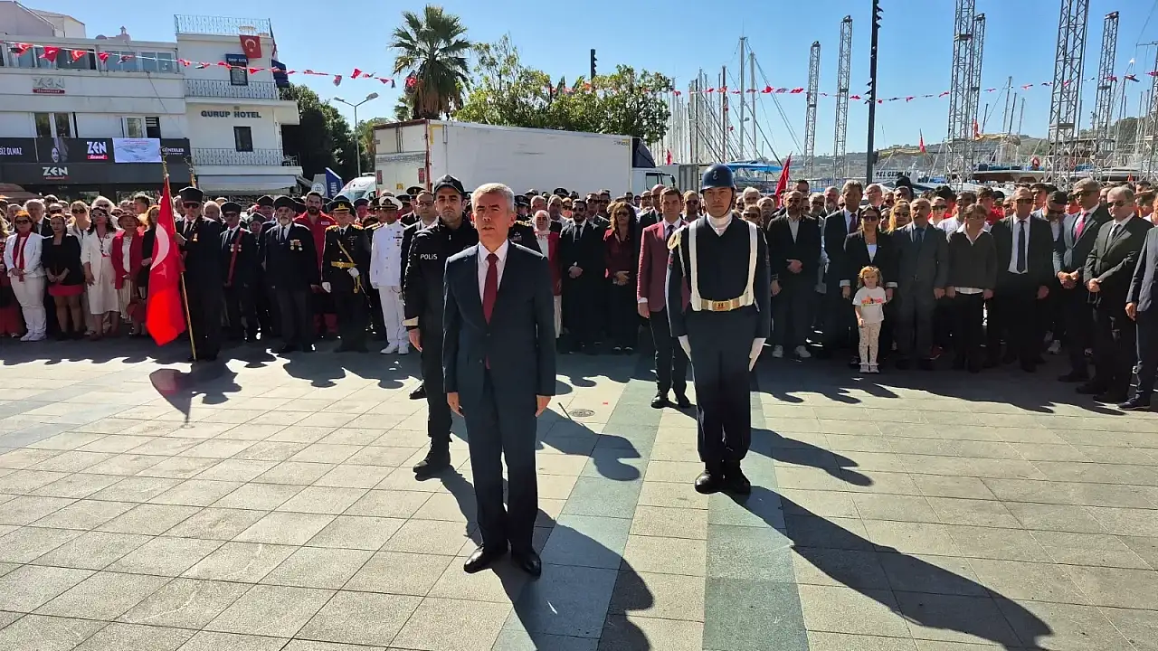 Bodrum'da Cumhuriyet coşkusu başladı