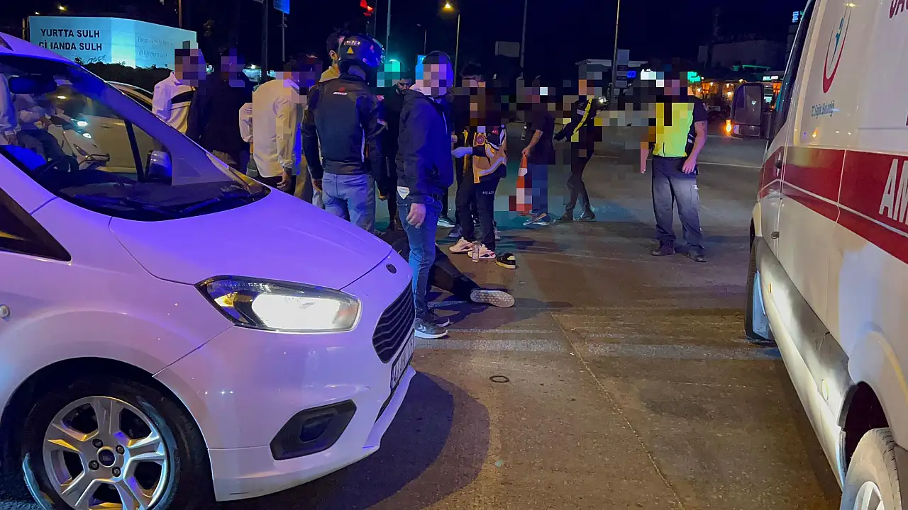 Direksiyon hakimiyetini kaybetti düştü